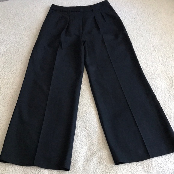 rag & bone Shelly wide leg twill pant 6 Petite New - Picture 6 of 16